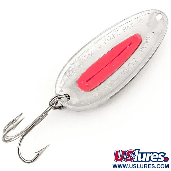 Blue Fox Pixee UV (świeci w ultrafiolecie), różowy/nikiel, 24 g błystka wahadłowa #12781