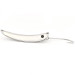 HT Enterprises Jig-A-whooper Hawgler spoon #6 (świeci w ciemności), nikiel/biały Glow - świeci w ciemności, 21 g błystka wahadłowa #12778