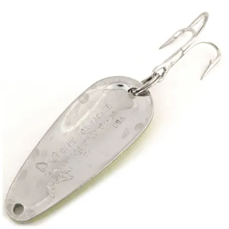 Blue Fox Tor-P-DO UV (świeci w ultrafiolecie), Chartreuse/czerwony/nikiel, 14 g błystka wahadłowa #12796