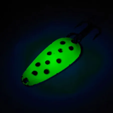 Blue Fox Tor-P-DO UV (świeci w ultrafiolecie), Chartreuse/czerwony/nikiel, 14 g błystka wahadłowa #12796