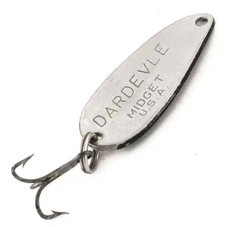 Eppinger Dardevle Midget, czarny/biały/nikiel, 6 g błystka wahadłowa #12850