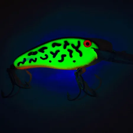 Bomber Fat Free Shad UV (świeci w ultrafiolecie), Fire Tiger (Ognisty Tygrys), 10 g wobler #12876