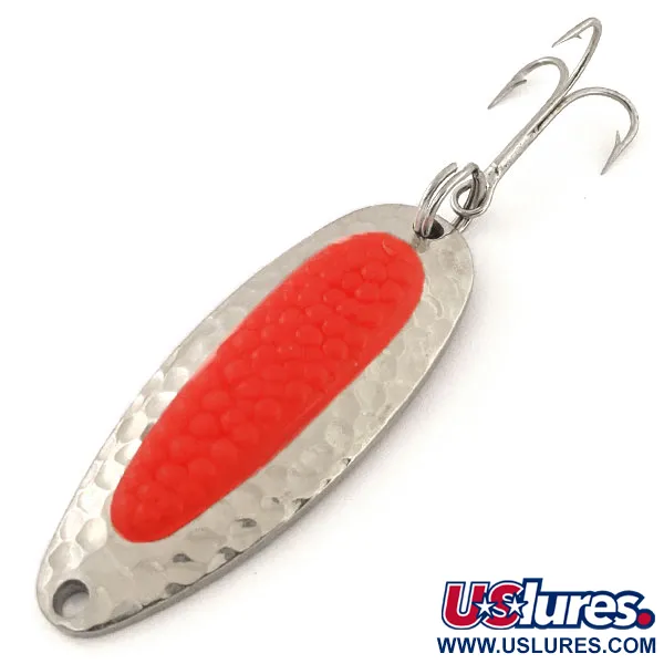 Blue Fox Pixee UV (świeci w ultrafiolecie), nikiel/pomarańczowy, 14 g błystka wahadłowa #12889