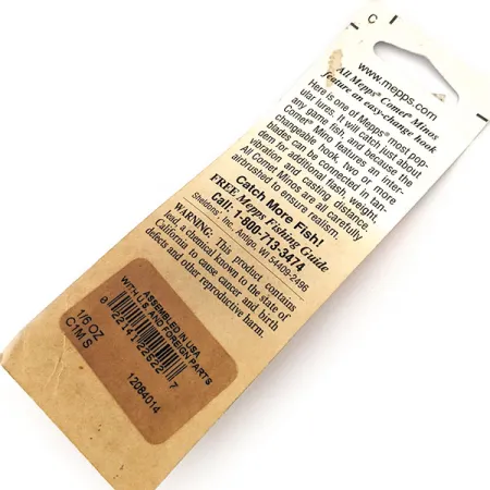 Mepps Comet Mino 1, srebro, 4,5 g błystka obrotowa #12893