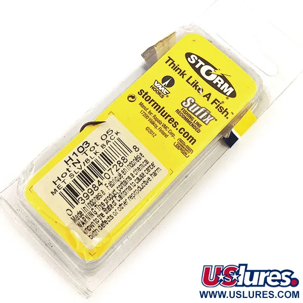 Storm Original Hot'N Tot, czarny/srebro, 6,5 g wobler #12897