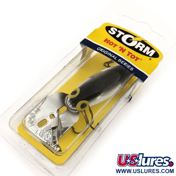 Storm Original Hot'N Tot, czarny/srebro, 6,5 g wobler #12897
