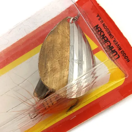 Luhr Jensen Bear valley Dressed, mosiądz/srebro, 14 g błystka obrotowa #12904