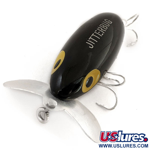  Fred Arbogast Jitterbug, czarny, 10 g wobler #12915