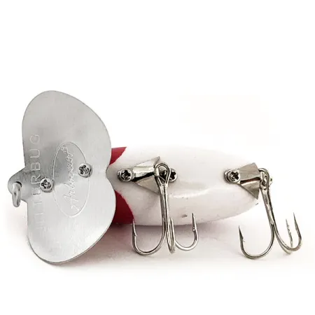 Fred Arbogast Jitterbug, czerwony/biały, 10 g wobler #12931