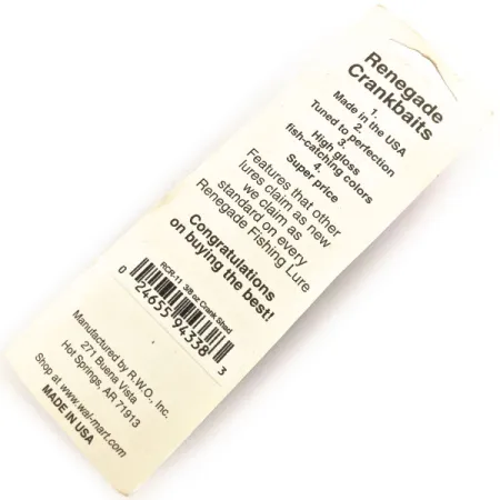 Renegade Crank Shad, 11 g wobler #12933