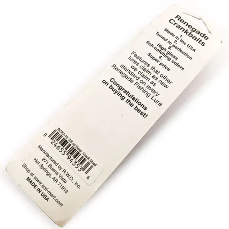 Renegade Deep Crank Shad, niebiesko-żółty, 12 g wobler #12934