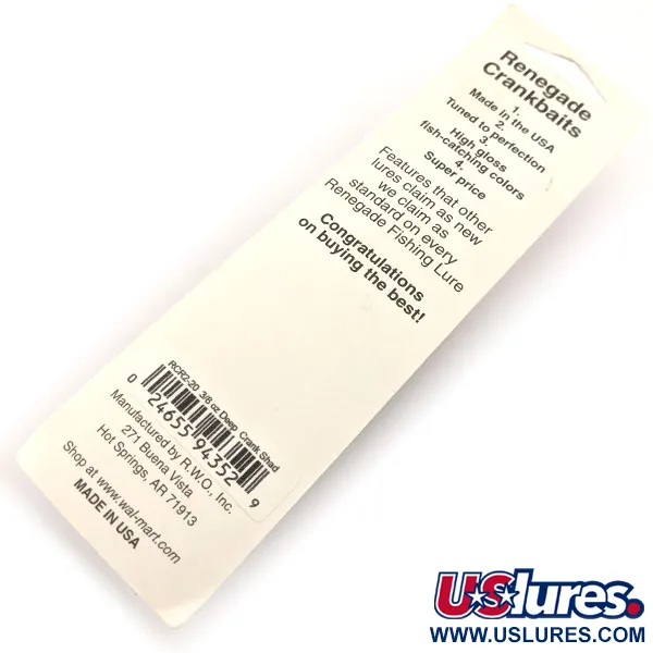 Renegade Deep Crank Shad