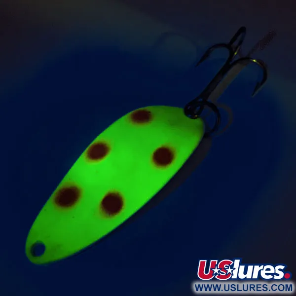 Seneca Little Cleo (Hula Girl, UV - świeci w ultrafiolecie), żółty/nikiel, 10 g błystka wahadłowa #12939