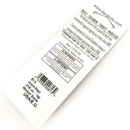 Eppinger Dardevle Midget Wahadłówka, Frog, 6 g, Nieużywana, #24472