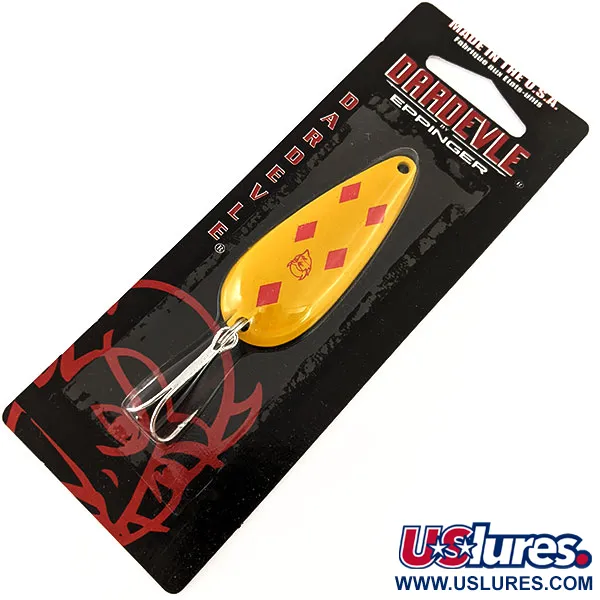 Eppinger Dardevle Imp, Piątka diamentów (Five of diamonds), 11 g błystka wahadłowa #15126