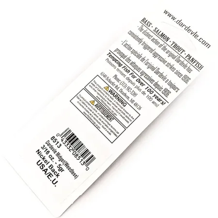 Eppinger Dardevle Midget Weedless Wahadłówka, Frog, 6g, #24471