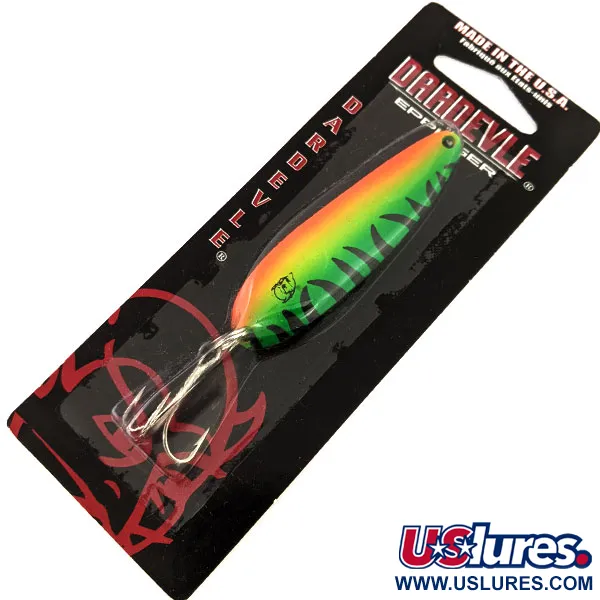 Eppinger Dardevle Cop-E-Cat 7400, Fire Tiger (Ognisty Tygrys), 14 g błystka wahadłowa #17424