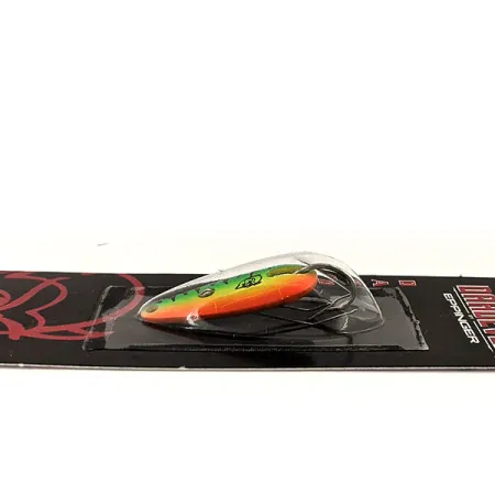 Eppinger Błystka antyzaczepowa Dardevle Midget UV (świeci w ultrafiolecie), Ognisty Tygrys (Fire Tiger)/mosiądz, 6 g błystka wahadłowa #13052