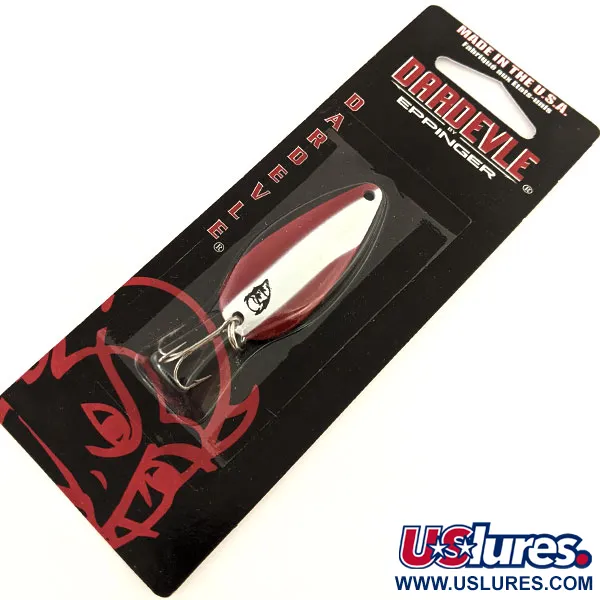 Eppinger Dardevle Spinnie, czerwony/nikiel, 9 g błystka wahadłowa #16382