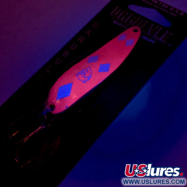 Eppinger Dardevle Cop-E-Cat 7400 UV (świeci w ultrafiolecie), Różowe Diamenty, 14 g błystka wahadłowa #17373