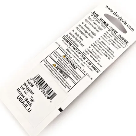 Eppinger Red Eye Wiggler UV (świeci w ultrafiolecie), Fire Tiger (Ognisty Tygrys), 7 g błystka wahadłowa #15139