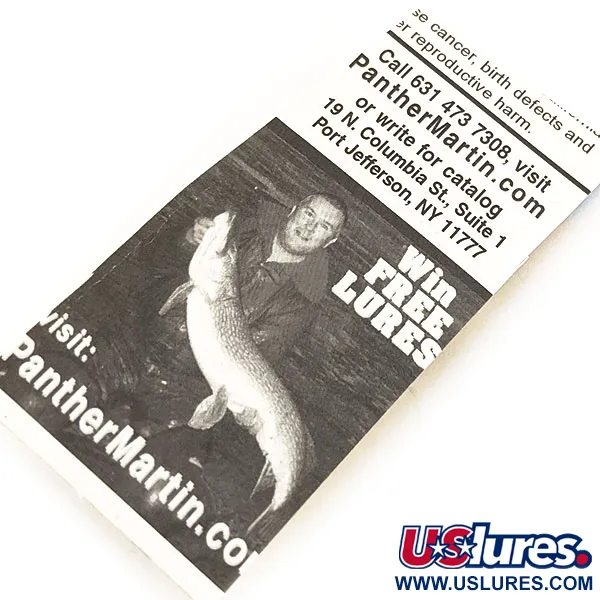  Panther Martin 2, srebro, 2,5 g błystka obrotowa #13062