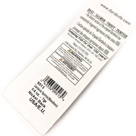 Eppinger  Dardevle Spinnie Weedless, Frog, 9 g błystka wahadłowa #23974