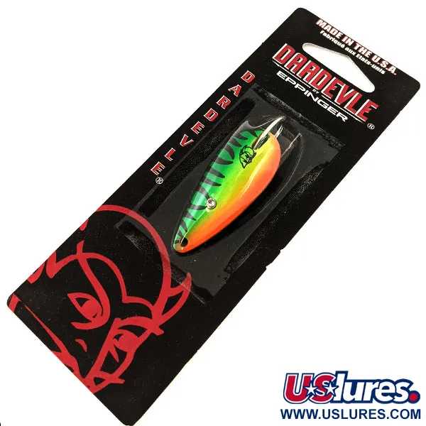 Eppinger Dardevle Spinnie Weedless, Fire Tiger (9558), 9 g błystka wahadłowa #20268