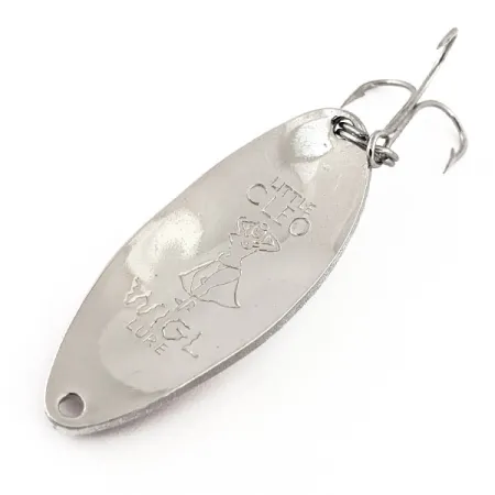 Seneca Little Cleo (Hula Girl), czerwony/biały perłowy/nikiel, 18 g błystka wahadłowa #13141