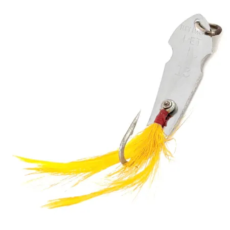 Tony Accetta Pet Spoon 13 UV (świeci w ultrafiolecie), nikiel/zielony, 5 g błystka wahadłowa #13147