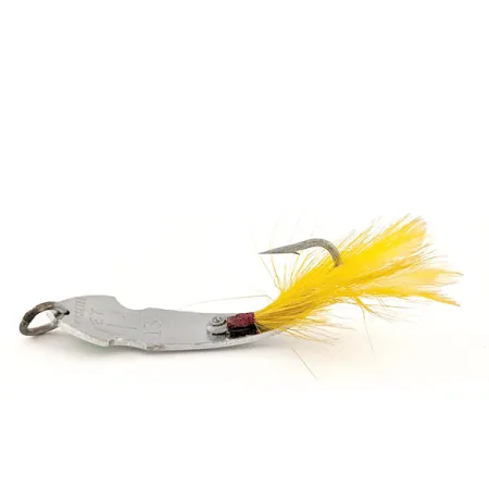 Tony Accetta Pet Spoon 13 UV (świeci w ultrafiolecie), nikiel/zielony, 5 g błystka wahadłowa #13147