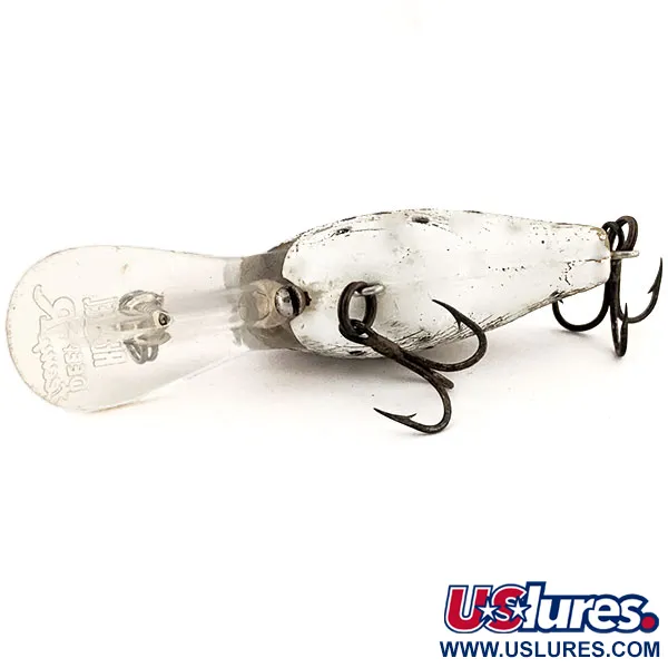 Rebel Deep Teeny R, srebro, 7 g wobler #13219