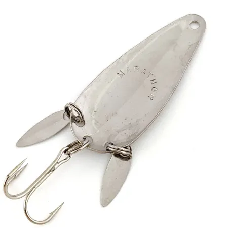 Marathon ze skrzydełkami, nikiel, 12 g błystka wahadłowa #13300