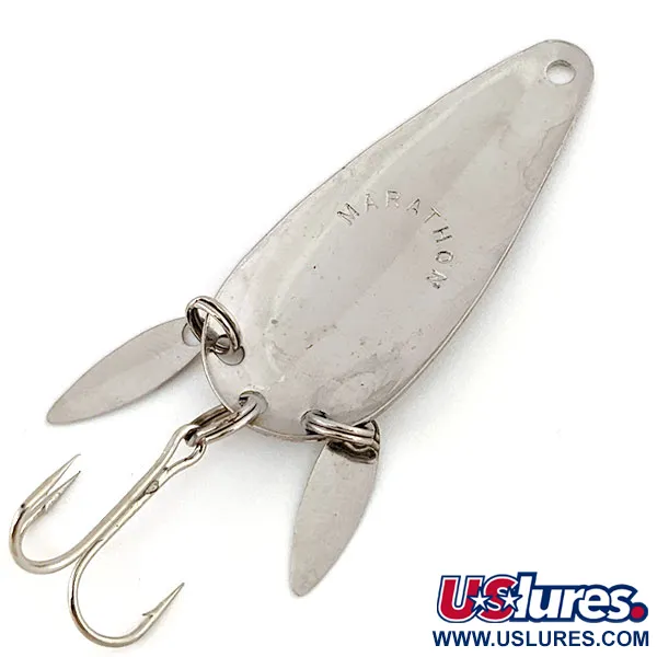 Marathon Bait Company Marathon ze skrzydełkami, nikiel, 12 g błystka wahadłowa #13300