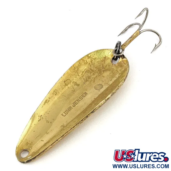  Luhr Jensen, młotkowany mosiądz, 14 g błystka wahadłowa #13312