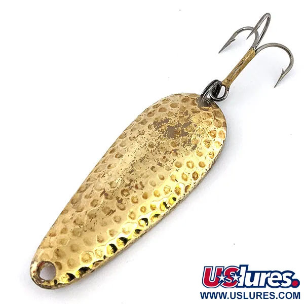  Luhr Jensen, młotkowany mosiądz, 14 g błystka wahadłowa #13312