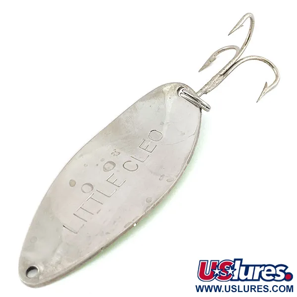  Acme Little Cleo, nikiel/zielony, 35 g błystka wahadłowa #13317