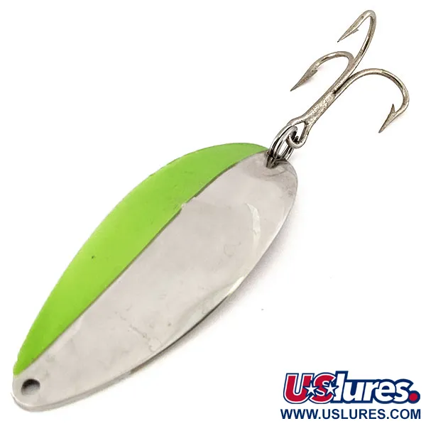  Acme Little Cleo, nikiel/zielony, 35 g błystka wahadłowa #13317