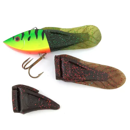 Berkley PowerBait Power Rattler UV (świeci w ultrafiolecie, z wymiennym ogonem), 21 g wobler #13339