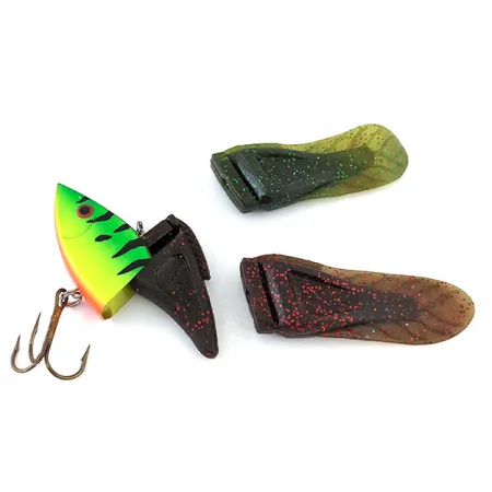 Berkley PowerBait Power Rattler UV (świeci w ultrafiolecie, z wymiennym ogonem), 21 g wobler #13339