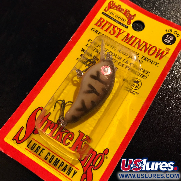 Strike King Strike king Bitsy Minnow, brązowy tygrys, 3,5 g wobler #13391