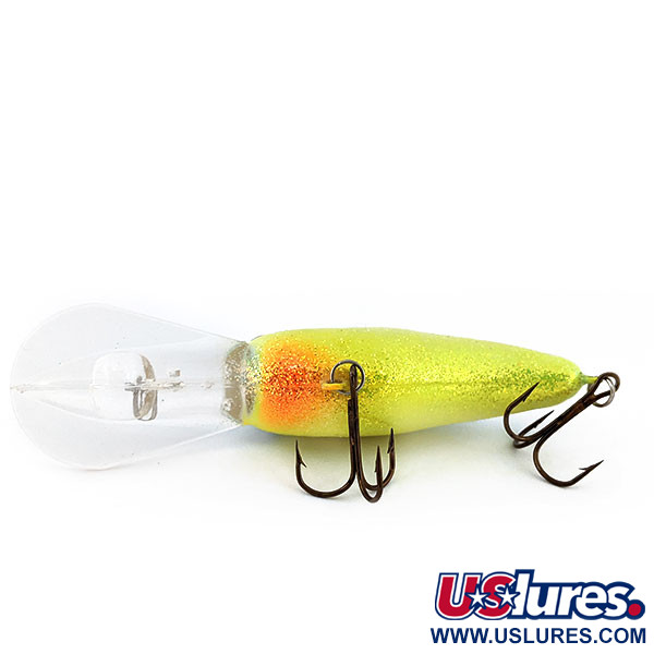  Strike King Pro Model 5XD, Chartreuse/niebieski, 18 g wobler #13412