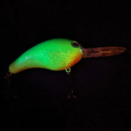 Strike King Pro Model 5XD, Chartreuse/niebieski, 18 g wobler #13412