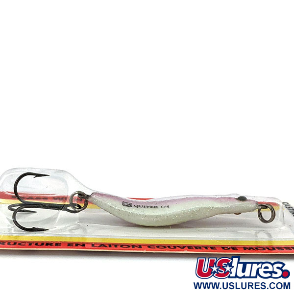  ​Luhr Jensen Quiver UV (świeci w ultrafiolecie), Glow Smelt, 7 g błystka wahadłowa #14463