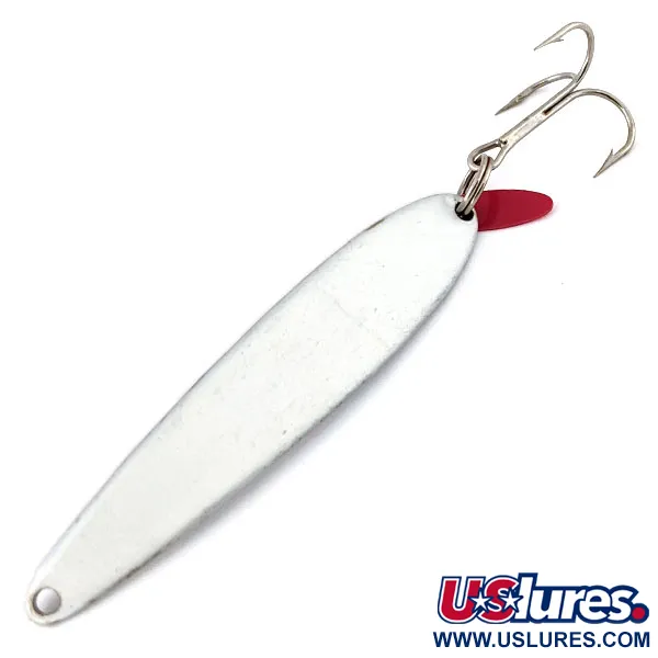  Bay de Noc Swedish Pimple #8, Biała Perła, 28 g błystka wahadłowa #13444