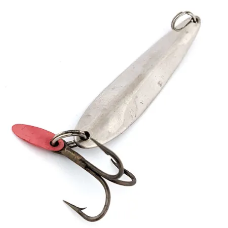 Bay de Noc Swedish Pimple #8, nikiel/zielony/czerwony, 28 g błystka wahadłowa #13458