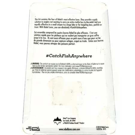 Rebel Kit zestaw ultralekkich woblerów, 4 g wobler #16247