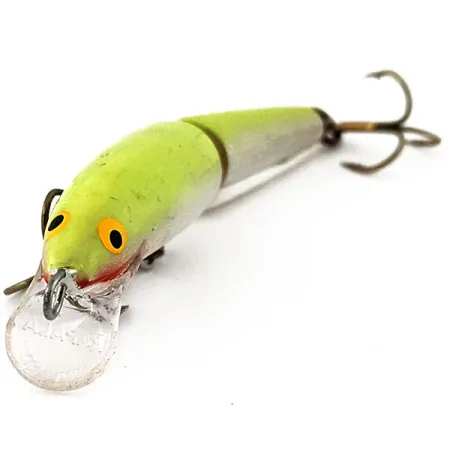 Rapala Jointed J7, Chartreuse, 4 g wobler #13467