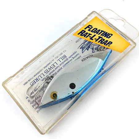 Bill Lewis Rat-L-Trap Floater RT 258, RT 258 Chrom Czarny Niebieski, 9,5 g wobler #13475