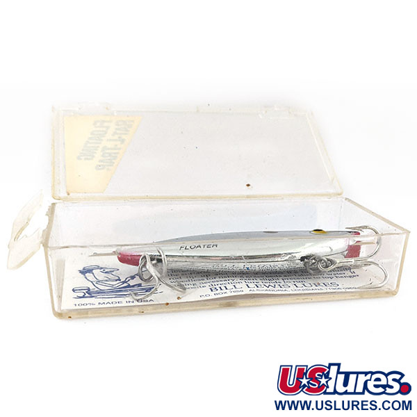  Bill Lewis Rat-L-Trap Floater RT 258, RT 258 Chrom Czarny Niebieski, 9,5 g wobler #13475